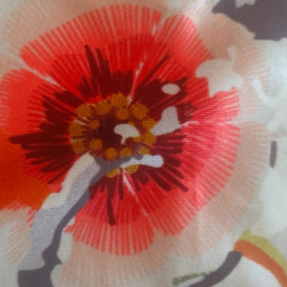 Loveu. Dear 1X sleeveless collared tunic NWT floral design - Picture 5 of 5